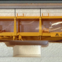 AUTO CAR CARRIER single wagon from Pk10: WAGR / WESTRAIL: YELLOW CODE WMX34026. Casula Hobbies Model Railways: RTR models.