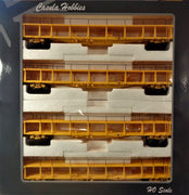 AUTO CAR CARRIER PK9 : WAGR : YELLOW CODE WMX 4 Car pack set. Casula Hobbies Model Railways: RTR models.