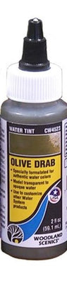 Woodland Scenics: - Water Tint - Olive Drab 2fl oz CW4523