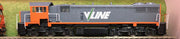 X class- VR Brass un-numbered Models: By Broad Gauge Models: V/Line (X37to X44) Diesel Locomotive. New Mint. BRASS MODEL