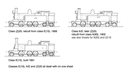 Class Z20 2-6-4T HO Data Sheet drawing NSWGR locomotive