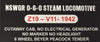 V11* 1942 Z19 DCC SOUND Cut-A-Way Cab Black with Painted Bronze Rail - No Electrical’s - generator, Headlight, Marker Lights, with BP 6 Wheel Tender,  . Casula Hobbies RTR. DCC