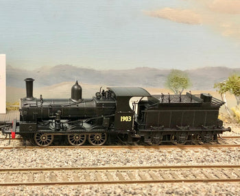 V6 Loco 1903 - Z19 - DC, Cut-A-Way Cab, No Headlight, with Marker Lights, 6 Wheel Beyer Peacock Tender, Casula Hobbies Model Railways RTR