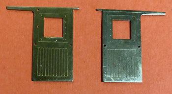 Steam - Timber Cab Sides of the NSWGR Z25 Class Locomotive  from Classic Brass Models by Yulim Korea - Ozzy Brass Detaling Parts