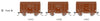 SDS Models: Victorian Railways: U Van: Series III: 18' U Vans - 1467 to 1796:  Pack A