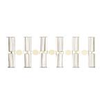 Atlas: #55 PLASTIC INSULATING RAIL JOINERS, HO-CODE 100 N/SILVER