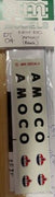 DT04 AM Models Decal: DT04 for NSW Rail Tank Cars AMOCO in Black,