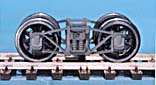 VR 40 ton ride control bogie #B3s with RP25 spoke metal wheels, - Steam Era Models  B3S