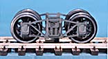 B3S - VR 40 ton ride control bogie #B3s with RP25 spoke metal wheels, - Steam Era Models  B3S