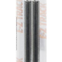 Bachmann N Scale - 10 inch STRAIGHT TRACK with NICKEL SILCER RAILS - 6 PER CARD #44815 (THOMAS N SCALE TRACK )