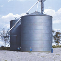 Walthers:  Big Grain Storage Bin -- Kit - 5-1/2" 13.9cm Diameter x 6-1/2" 16.5cm Height#933-3123
