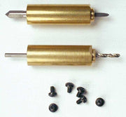 A-Line HO: #11007 BULLS EYE DRILL JIG, TAP JIG, TAP 2-56 with #50 Drill & 6 #2-56 screws, for Athearn coupler  box cover repairs. 12 IN A PKG