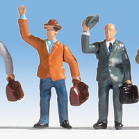 SceneMaster - Business travelers PKG(6)  (HO scale)