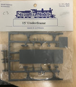 C 3 Steam Era Models -C3 15'0" wheelbase 4 wheel underframe