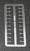 CAL-SCALE 190-541 HO F Unit Lift Rings Etched n/silver type (20).*