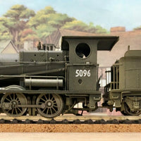 5069 D5069 WITH DCC SOUND, Eureka Models SATURATED Steam Locomotive BLACK, WEATHERED