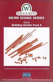 Wills Kits - SS46 - OO/HO Building Details Pack A