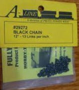 A-Line: #29272 BRASS CHAIN 12" - 13 LINKS PER INCH