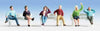 SceneMaster - Seated People set 3 (HO scale)