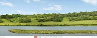 Peco : SKP-01 River Valley Photographic Backscene 800 mm x 320 mm 3 sheet in a pack.