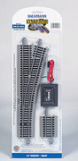 Bachmann -E-Z Track(R) w/Nickel Silver Rail & Gray Roadbed -- #4 Turnout Right
