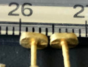 #60 Oval Diesel Exhaust Smoke Stack (2) - Ozzy Brass Parts