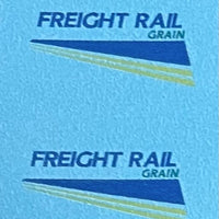 003 Freight Rail Grain Wagon Logos no Background  #1200  Ozzy Decals