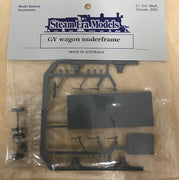 C018 Steam Era Models -C18 GY truck underframe, with wheels