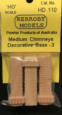 Kerroby Models - HD 110 - Medium Chimneys Decorative Base - 3