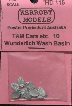 Kerroby Models - HD115 TAM Cars Etc. 10 Wunderlich Was Basin