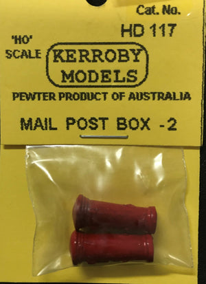 Kerroby Models - HD 117 - Mail Post Box - 2