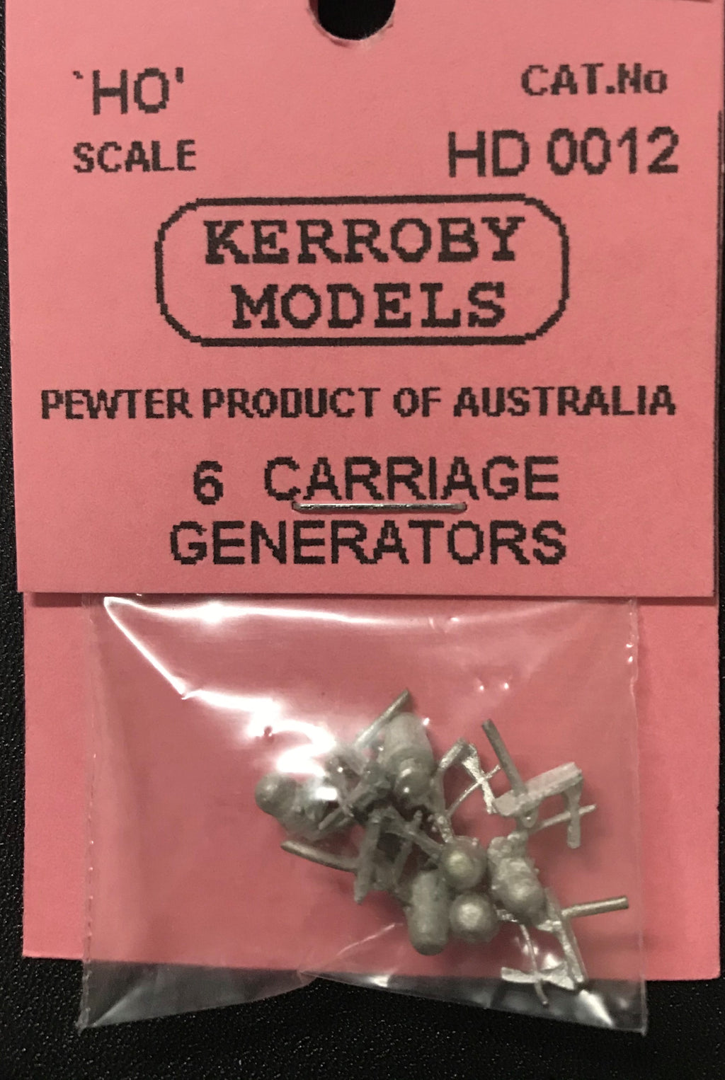 Kerroby Models - HD 12 -6 Carriage Generators