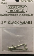 Kerroby Models - HD 22 - 2 Pr Clack Valves