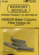 Kerroby Models - HD 30 - NSWGR Water Column Filler Hoses (4)