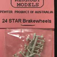 Kerroby Models - HD 33 - 24 Star Brakewheels