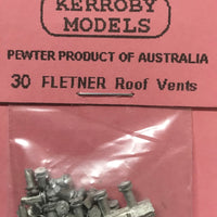 Kerroby Models - HD 39 - 30 Fletner Roof Vents