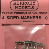 Kerroby Models - HD43 4 Sided Markers - 8