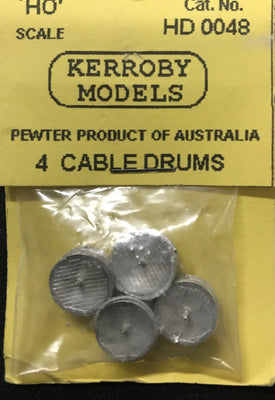 Kerroby Models - HD48 4 Cable Drums