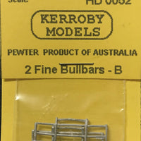 Kerroby Models - HD 52 - 2 Fine Bullbars - B