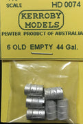 Kerroby Models - HD74 6 Old Empty 44 Gal