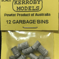 Kerroby Models - HD75 12 Garbage Bins