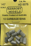 Kerroby Models - HD75 12 Garbage Bins