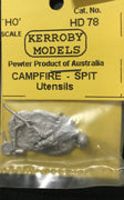 Kerroby Models - HD 78 - Campfire - spit Utensils