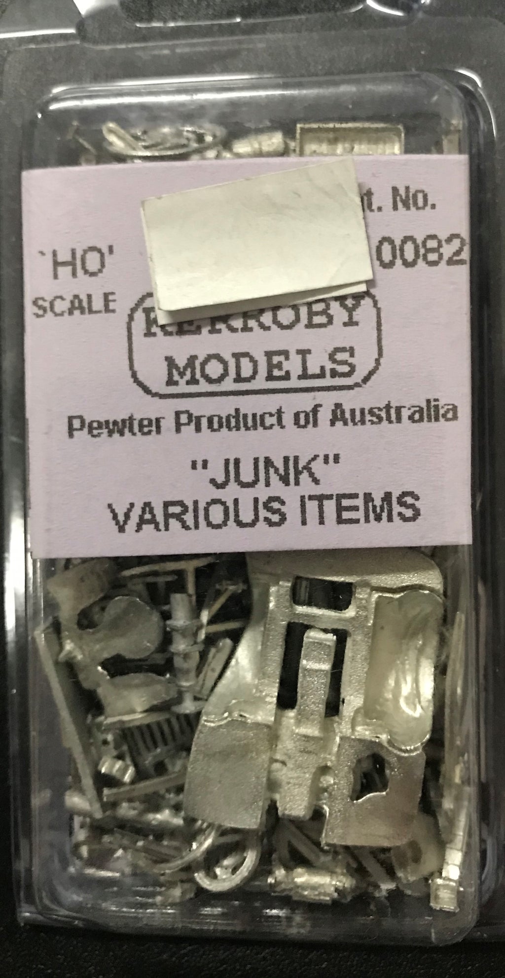 Kerroby Models - HD82 "Junk" Various Items