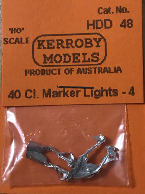 Kerroby Models: HDD48 - 40 Class Marker Lights (4)