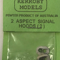 Kerroby Models:  HDS18- 2 Aspect Signal Hoods