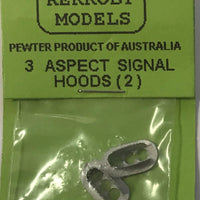 Kerroby Models:  HDS19 - 3 Aspect Signal Hoods