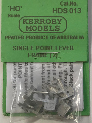Kerroby Models:  HDS13 - Single Point Lever Frame (2)