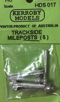 Kerroby Models: HDS17 - Trackside Mileposts (5)