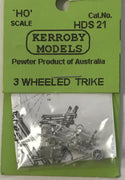 Kerroby Models:  HDS21- 3 Wheeled Trike